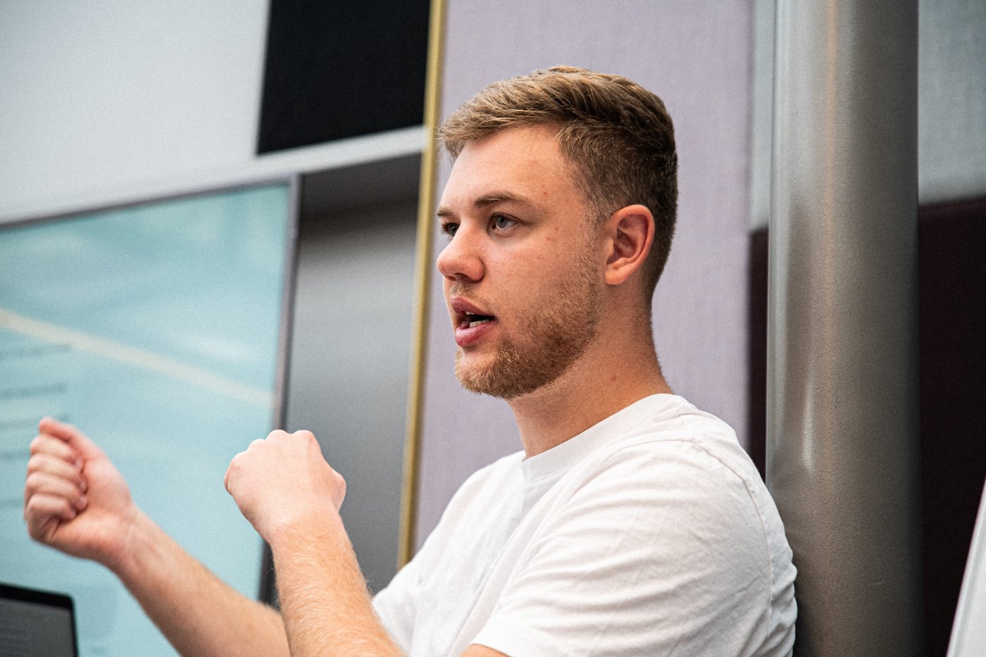 Jakub Landa při online lekci